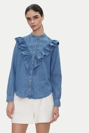 Pepe Jeans Koszula jeansowa Katia PL305092 Regular Fit