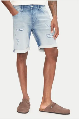 JACK & JONES Szorty jeansowe Rick 12269607 Regular Fit