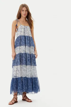 Pepe Jeans Sukienka letnia PL953739 Loose Fit