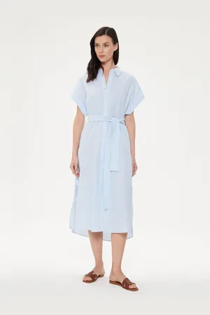 Benetton Sukienka koszulowa 4QL3DV08R Regular Fit
