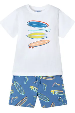 Mayoral Komplet t-shirt i spodenki 3604 Regular Fit