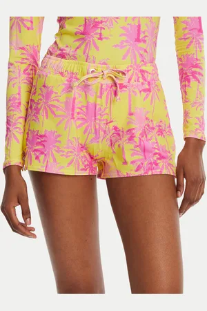 Banana Moon Szorty plażowe Tiwi Print JWF22 Regular Fit