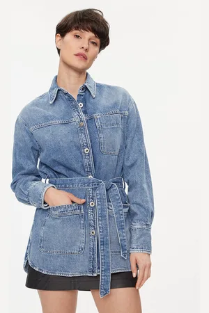 Pepe Jeans Kurtka jeansowa Mandy PL402393 Regular Fit