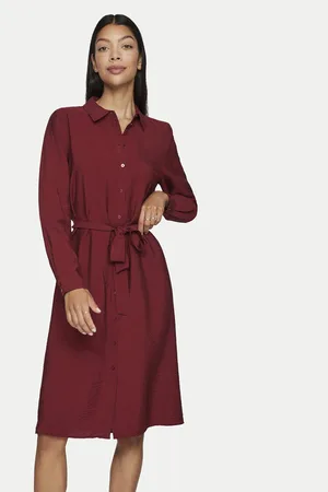 VILA Sukienka koszulowa Domira 14095932 Regular Fit