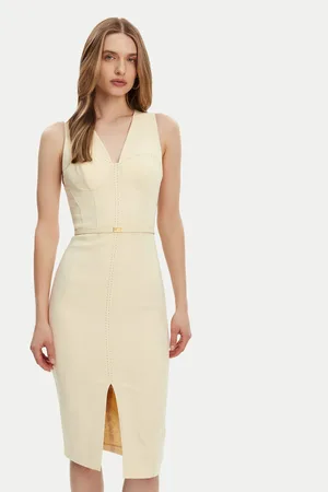 Elisabetta Franchi Sukienka koktajlowa AB-706-51E2-DC7 Slim Fit