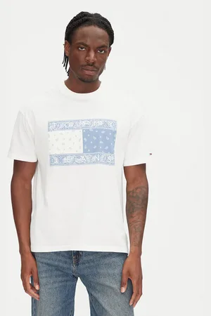 Tommy Hilfiger T-Shirt Paisley Flag DM0DM20810 Relaxed Fit