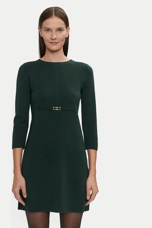 LUISA SPAGNOLI Sukienka dzianinowa Marinella 58486 Regular Fit