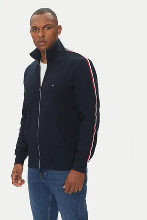 Tommy Hilfiger Bluza Global Stripe MW0MW38686 Regular Fit
