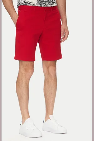 Tommy Hilfiger Szorty materiałowe Brooklyn MW0MW23563 Regular Fit