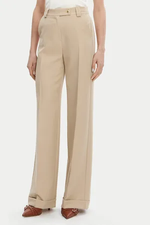 Maryley Spodnie materiałowe 25EB537/M26/43PG Regular Fit