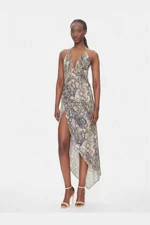 Roberto Cavalli Sukienka koktajlowa 78PAO932 Slim Fit
