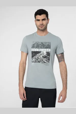 4F T-Shirt SS23TTSHM490 Regular Fit