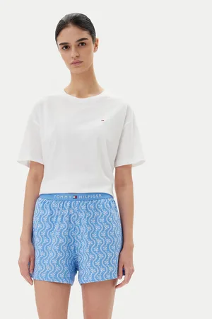 Tommy Hilfiger Piżama UW0UW05760 Regular Fit