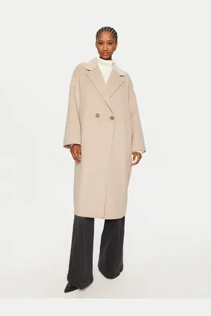 VICOLO Płaszcz wełniany TS0006 Regular Fit