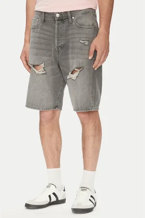JACK & JONES Szorty jeansowe Alex 12274957 Loose Fit