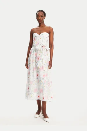 Bardot Sukienka koktajlowa Floral 58566DB2 Slim Fit