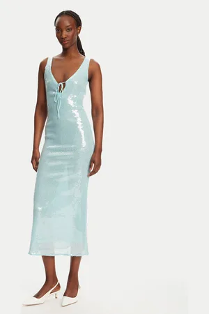Bardot Sukienka koktajlowa Isha Sequin 59272DB Slim Fit