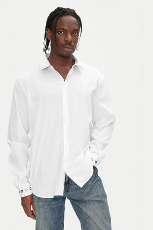 Roberto Cavalli Koszula 78OAL2A0 Relaxed Fit