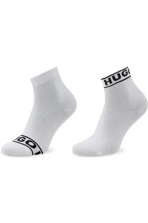 HUGO BOSS Zestaw 2 par wysokich skarpet damskich Logo 50469291