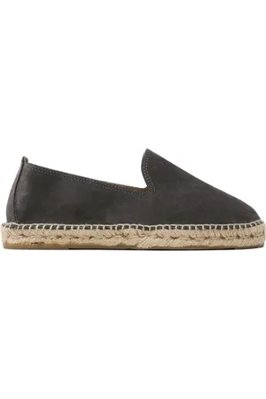 MANEBI Espadryle Suede Flat Espadrilles W 1.0 C0