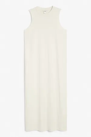 Monki Long sleeveless dress