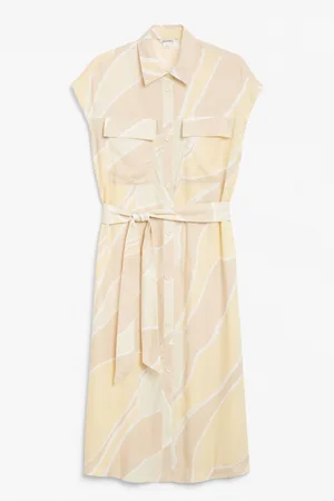 Monki Sleeveless shirt dress