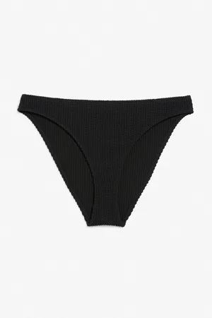 Monki Shirred bikini briefs
