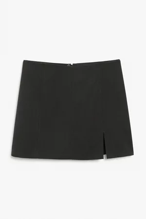 Monki Classic panel mini skirt
