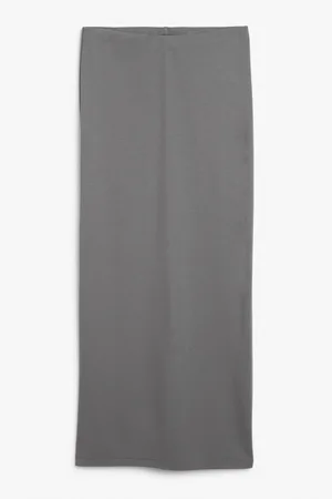 Monki Jersey pencil skirt
