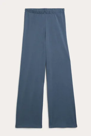 Monki Regular fit soft trousers