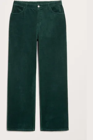 Monki Naoki low waist corduroy trousers