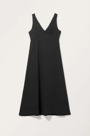 Monki V-neck Maxi Dress