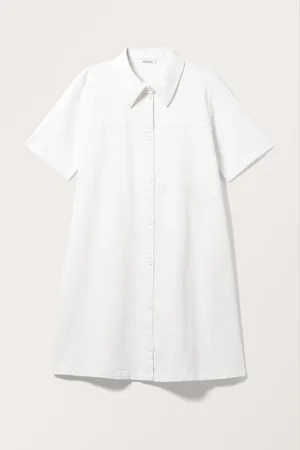 Monki Short Sleeve Shirt Dress