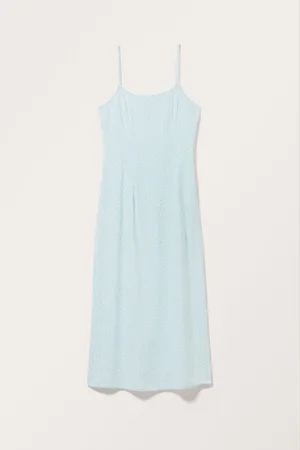 Monki Fitted Sleeveless Maxi Dress