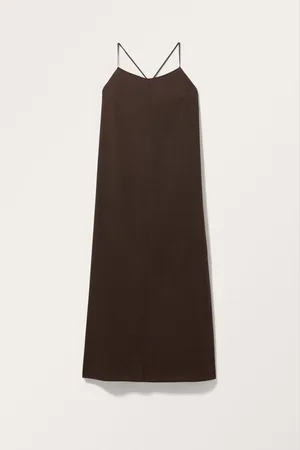 Monki Maxi Strap Cotton Dress