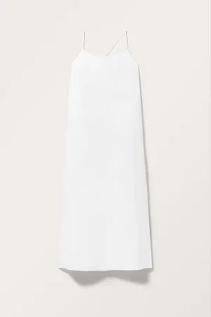 Monki Maxi Strap Cotton Dress
