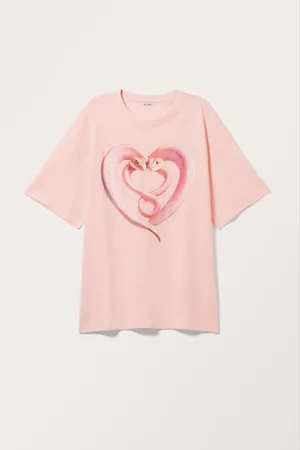 Monki Oversized Cotton T-shirt