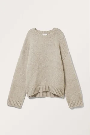 Monki Chunky knit oversized sweater