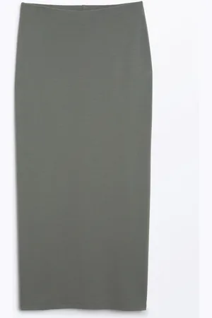 Monki Jersey pencil skirt
