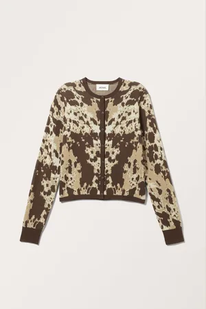 Monki Knitted Long Sleeve Cardigan
