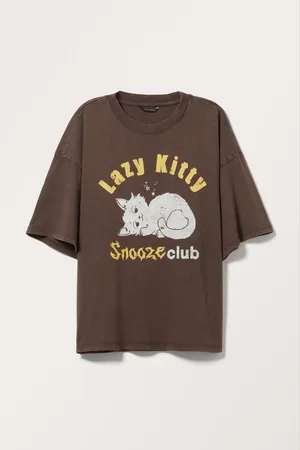 Monki Oversized Washed T-shirt