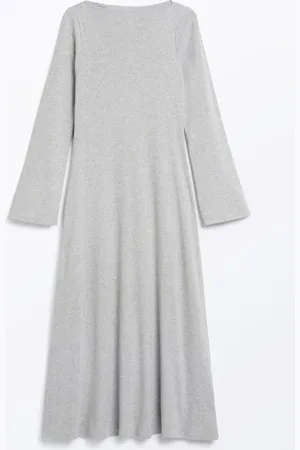 Monki Soft long sleeve maxi dress