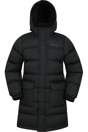 Mountain Warehouse Wodoodporna Długa Kurtka Dziecięca Pikowana