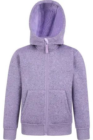 Mountain Warehouse Nevis – dziecięca bluza z kapturem i futrzaną podszewką