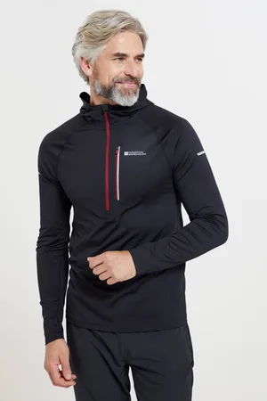 Mountain Warehouse Solo męska bluza z kapturem o dopasowanym kroju
