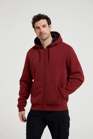 Mountain Warehouse Dalton męska podszywana bluza z kapturem Borg