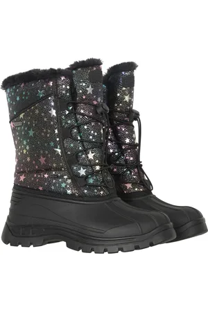 Mountain Warehouse Whistler — dziecięce buty zimowe z nadrukiem