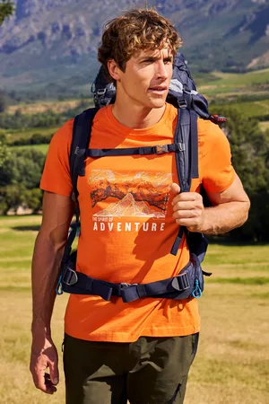 Mountain Warehouse Adventure Begins męska koszulka bawełniana