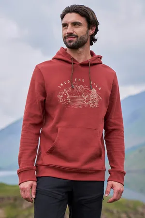 Mountain Warehouse Into The Wild — męska bluza z kapturem