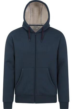 Mountain Warehouse Dalton męska podszywana bluza z kapturem Borg
